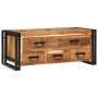Mesa de Café 90x50x38 cm Madera Sólida de Acacia de , Mesas de centro - Ref: Foro24-4104725, Precio: 260,09 €, Descuento: %