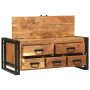 Mesa de Café 90x50x38 cm Madera Sólida de Acacia de , Mesas de centro - Ref: Foro24-4104725, Precio: 260,09 €, Descuento: %