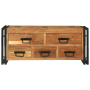 Mesa de Café 90x50x38 cm Madera Sólida de Acacia de , Mesas de centro - Ref: Foro24-4104725, Precio: 260,09 €, Descuento: %