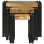 Mesas Nido 3 pcs de Madera Maciza de Mango de , Mesas auxiliares - Ref: Foro24-4104727, Precio: 141,85 €, Descuento: %