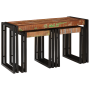 Mesas Nido 3 pcs de Madera Sólida Reciclada de , Mesas auxiliares - Ref: Foro24-4104732, Precio: 185,84 €, Descuento: %