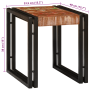 Mesas Nido 3 pcs de Madera Sólida Reciclada de , Mesas auxiliares - Ref: Foro24-4104732, Precio: 185,84 €, Descuento: %