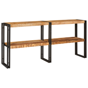 Mesa Consola 160x33x75 cm de Madera Maciza Áspera de Mango de , Mesas consola - Ref: Foro24-4104739, Precio: 222,72 €, Descue...