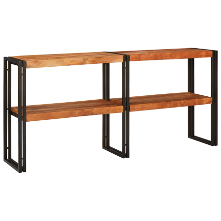 Mesa Consola 160x33x75 cm Acacia Rugosa Sólida de , Mesas consola - Ref: Foro24-4104740, Precio: 224,12 €, Descuento: %
