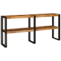 Mesa Consola 160x33x75 cm de Madera Maciza Áspera de Mango de , Mesas consola - Ref: Foro24-4104739, Precio: 222,72 €, Descue...
