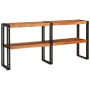 Mesa Consola 160x33x75 cm Acacia Rugosa Sólida de , Mesas consola - Ref: Foro24-4104740, Precio: 224,12 €, Descuento: %