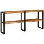 Mesa Consola 160x33x75 cm de Madera Maciza Áspera de Mango de , Mesas consola - Ref: Foro24-4104739, Precio: 222,72 €, Descue...