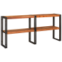 Mesa Consola 160x33x75 cm Acacia Rugosa Sólida de , Mesas consola - Ref: Foro24-4104740, Precio: 224,12 €, Descuento: %