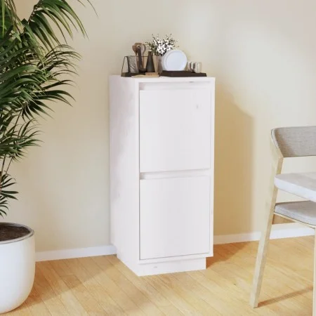 Solid white pine wood sideboard 31.5x34x75 cm by vidaXL, Sideboards - Ref: Foro24-813382, Price: 56,30 €, Discount: %
