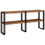 Mesa Consola 160x33x75 cm Madera Sólida Recuperada de , Mesas consola - Ref: Foro24-4104741, Precio: 222,39 €, Descuento: %