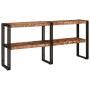 Mesa Consola 160x33x75 cm Madera Sólida Recuperada de , Mesas consola - Ref: Foro24-4104741, Precio: 222,39 €, Descuento: %