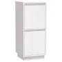 Sideboard aus massivem weißem Kiefernholz, 31,5 x 34 x 75 cm von vidaXL, Sideboards - Ref: Foro24-813382, Preis: 56,30 €, Rab...
