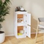 Aparador de madera maciza de pino blanco 31,5x34x75 cm de vidaXL, Aparadores - Ref: Foro24-813382, Precio: 57,04 €, Descuento: %