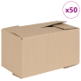 Caja Plegable 50 pcs 24x13x13 cm Cartón de , Organización y almacenamiento - Ref: Foro24-4106565, Precio: 33,17 €, Descuento: %