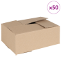 Caja Plegable 50 pcs 25x17.5x10 cm Cartón de , Organización y almacenamiento - Ref: Foro24-4106566, Precio: 42,89 €, Descuent...