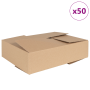 Caja Plegable 50 pcs 40x30x10 cm de Cartón de , Organización y almacenamiento - Ref: Foro24-4106570, Precio: 78,58 €, Descuen...