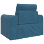 Sofá Cama 2 en 1 Azul 98x71x83 cm de , Sofás - Ref: Foro24-4106665, Precio: 141,68 €, Descuento: %