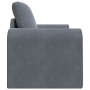 Sofá Cama 2-en-1 Gris Oscuro 98x71x83 cm de Poliéster de , Sofás - Ref: Foro24-4106667, Precio: 144,17 €