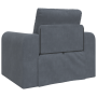 Sofá Cama 2-en-1 Gris Oscuro 98x71x83 cm de Poliéster de , Sofás - Ref: Foro24-4106667, Precio: 144,17 €