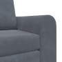 Sofá Cama 2-en-1 Gris Oscuro 98x71x83 cm de Poliéster de , Sofás - Ref: Foro24-4106667, Precio: 144,17 €