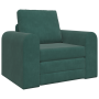 Sofá Cama 2 en 1 Verde Oscuro 98x71x83 cm de Terciopelo de , Sofás - Ref: Foro24-4106668, Precio: 141,68 €, Descuento: %