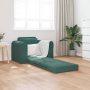Sofá Cama 2 en 1 Verde Oscuro 98x71x83 cm de Terciopelo de , Sofás - Ref: Foro24-4106668, Precio: 141,68 €, Descuento: %