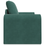 Sofá Cama 2 en 1 Verde Oscuro 98x71x83 cm de Terciopelo de , Sofás - Ref: Foro24-4106668, Precio: 141,68 €, Descuento: %