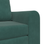 Sofá Cama 2 en 1 Verde Oscuro 98x71x83 cm de Terciopelo de , Sofás - Ref: Foro24-4106668, Precio: 141,68 €, Descuento: %