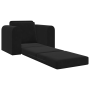 Sofá Cama 2 en 1 Negro 98x71x83 cm Terciopelo