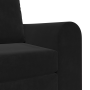 Sofá Cama 2 en 1 Negro 98x71x83 cm Terciopelo