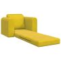 Sofá cama 2 en 1 amarillo 98x71x83 cm terciopelo de , Sofás - Ref: Foro24-4106671, Precio: 141,68 €