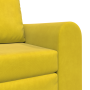 Sofá cama 2 en 1 amarillo 98x71x83 cm terciopelo de , Sofás - Ref: Foro24-4106671, Precio: 141,68 €