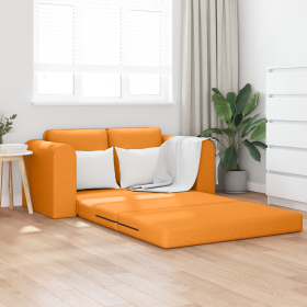 Sofá Cama 2 en 1 Amarillo Oscuro 148x71x83 cm Tela de , Sofás - Ref: Foro24-4106681, Precio: 209,08 €, Descuento: %