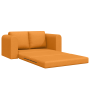 Sofá Cama 2 en 1 Amarillo Oscuro 148x71x83 cm Tela de , Sofás - Ref: Foro24-4106681, Precio: 209,08 €, Descuento: %
