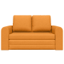 Sofá Cama 2 en 1 Amarillo Oscuro 148x71x83 cm Tela de , Sofás - Ref: Foro24-4106681, Precio: 209,08 €, Descuento: %