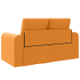 Sofá Cama 2 en 1 Amarillo Oscuro 148x71x83 cm Tela de , Sofás - Ref: Foro24-4106681, Precio: 209,08 €, Descuento: %