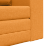 Sofá Cama 2 en 1 Amarillo Oscuro 148x71x83 cm Tela de , Sofás - Ref: Foro24-4106681, Precio: 209,08 €, Descuento: %