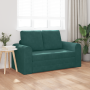 Sofá Cama de Suelo 2 en 1 Verde Oscuro 148x71x83 cm de Terciopelo de , Sofás - Ref: Foro24-4106686, Precio: 179,21 €