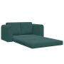 Sofá Cama de Suelo 2 en 1 Verde Oscuro 148x71x83 cm de Terciopelo de , Sofás - Ref: Foro24-4106686, Precio: 179,21 €