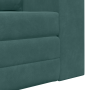 Sofá Cama de Suelo 2 en 1 Verde Oscuro 148x71x83 cm de Terciopelo de , Sofás - Ref: Foro24-4106686, Precio: 179,21 €