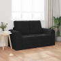 Sofá cama 2 en 1 Negro 148x71x83 cm de terciopelo