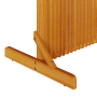 Pantalla de Privacidad Interior/Exterior 200 cm de Madera Sólida de Acacia de , Divisores de ambientes - Ref: Foro24-4108065,...