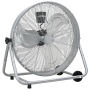 Ventilador de tambor con ruedas, 3 velocidades, Plata, Φ64 cm de , Ventiladores extractores - Ref: Foro24-42001423, Precio: 1...