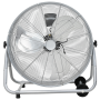Ventilador de tambor con ruedas, 3 velocidades, Plata, Φ64 cm de , Ventiladores extractores - Ref: Foro24-42001423, Precio: 1...