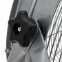 Ventilador de tambor con ruedas, 3 velocidades, Plata, Φ64 cm de , Ventiladores extractores - Ref: Foro24-42001423, Precio: 1...