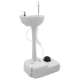 Mesa de Camping cuerpo gris+tapa blanca+gris fresco de , Camping y senderismo - Ref: Foro24-42001431, Precio: 187,04 €, Descu...