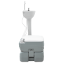 Mesa de Camping cuerpo gris+tapa blanca+gris fresco de , Camping y senderismo - Ref: Foro24-42001431, Precio: 187,04 €, Descu...