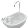 Mesa de Camping cuerpo gris+tapa blanca+gris fresco de , Camping y senderismo - Ref: Foro24-42001431, Precio: 187,04 €, Descu...