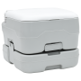 Inodoro de Camping Cuerpo Gris + Tapa Blanca + Gris Cool NA NA NA de , Camping y senderismo - Ref: Foro24-42001433, Precio: 1...