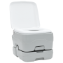 Inodoro de Camping Cuerpo Gris + Tapa Blanca + Gris Cool NA NA NA de , Camping y senderismo - Ref: Foro24-42001433, Precio: 1...